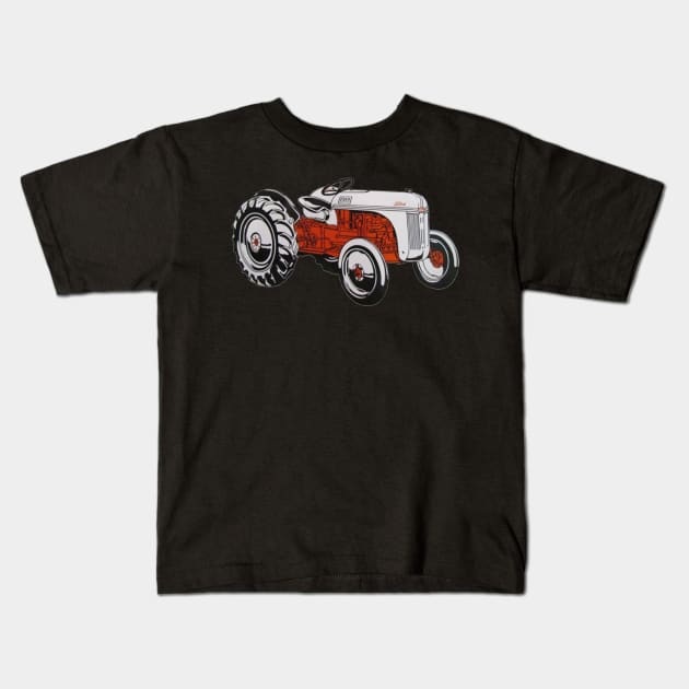 FORD TRACTOR Kids T-Shirt by Cult Classics